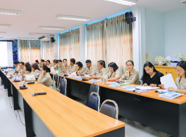 ประชุมเชิงปฏิบัติการขับเคลื่อนแผนงานการชำระบัญชีสหกรณ์และกลุ่มเกษตรกร ประจำปีงบประมาณ พ.ศ.2569 โดยมี นางจันทิมา ชะตาญาณ ผู้อำนวยการกลุ่มตรวจการสหกรณ์ เป็นผู้ดำเนินการประชุม และ นางสาวศิริวรรณ โพธิ์ถาวร ผู้อำนวยการสำนักงานตรวจบัญชีสหกรณ์นครศรีธรรมราช ให้แ ... พารามิเตอร์รูปภาพ 5